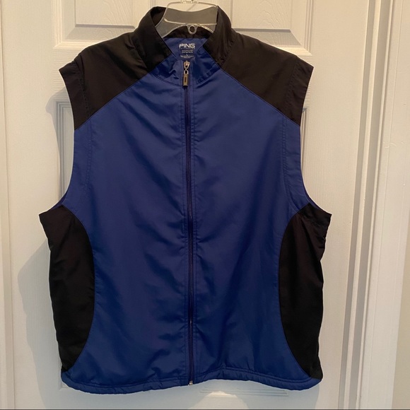 PING Activewear Vest Men’s Large zipper pockets - Picture 1 of 6